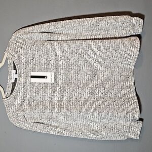 NWT Nine West Long Sleeve Sparkley Blouse Size XL